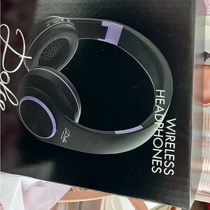 Dolce gabbana Black and Purple Wireless Headphones